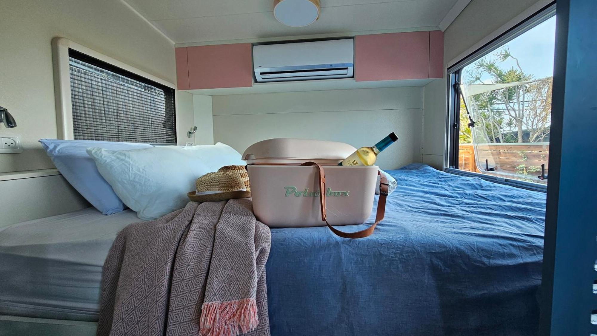 Hébergement de vacances Cozy Seaview Glamping Caravan HaBonim